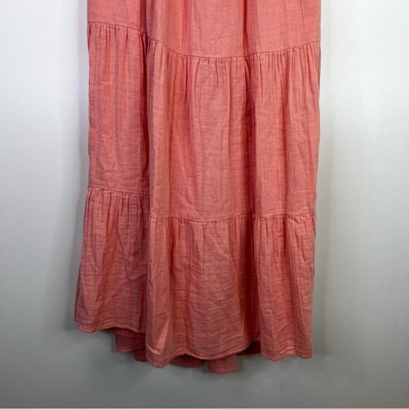 Elan cotton halter midi dress pink - XS - Picture 5 of 16